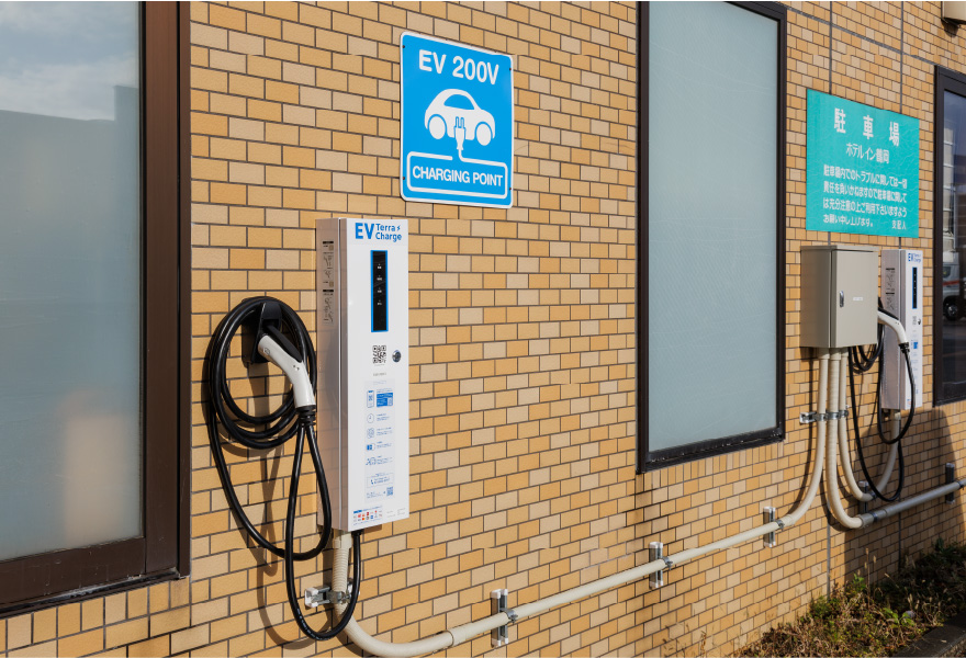 電気自動車充電設備