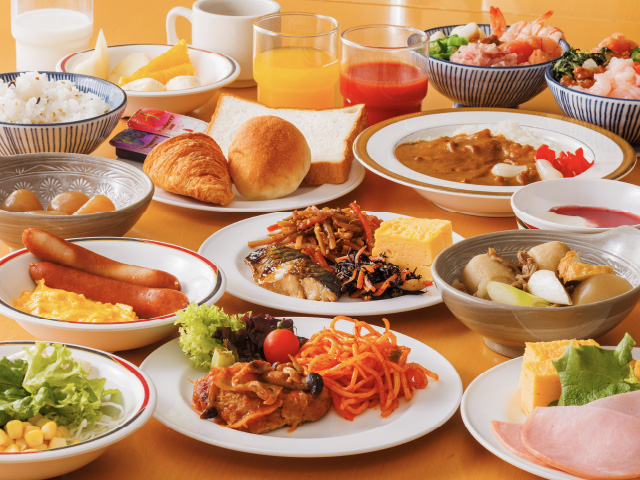 バリエーション豊かなお食事メニュー