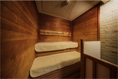 大浴場＆サウナ完備